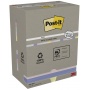 Sticky notes POST-IT&reg; Recycled Notes, 76x127mm, 16x100 sheets, pastel mix, Self-adhesive pads, Paper and labels, EKO-CERT