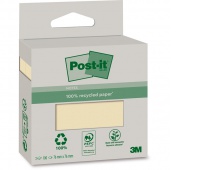 Ekologiczne karteczki samoprzylepne Post-it, 76x76mm, 2x100 kart., ż&oacute;łte