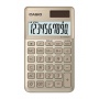 Pocket calculator CASIO SL-1000SC-GD-S, 10 digits, 71x120mm, gold, Calculators, Office appliances and machines