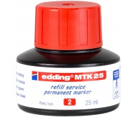 Refill service permanent Marker e-MTK 25 EDDING, red