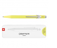 Pen 849 Neon Yellow CARAN D'ACHE, in a box, neon yellow