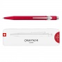 Długopis CARAN D'ACHE 849 Colormat-X, M, w pudełku, czerwony, Długopisy, Artykuły do pisania i korygowania