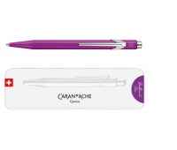 Pen CARAN D'ACHE 849 Colormat-X, M, in a box, purple