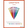 Długopis CARAN D'ACHE 849 Colormat-X, M, w pudełku, fioletowy, Długopisy, Artykuły do pisania i korygowania