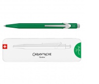 Pen CARAN D'ACHE 849 Colormat-X, M, in a box, green