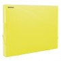 Elasticated Expanding File DONAU, PP, A4/30, 700 micron, transparent yellow, Box files, Document archiving