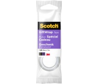 Taśma klejąca Scotch&reg; Gift Wrap, 19mm x 6m, 2 rolki
