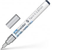 Marker metaliczny SCHNEIDER Paint-It 010, 0,8 mm, srebrny metalik
