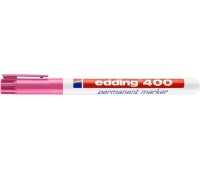 Marker permanentny e-400 EDDING, 1mm, r&oacute;żowy