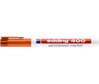 Permanent marker e-400 EDDING, 1mm, orange