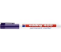 Marker permanentny e-400 EDDING, 1mm, fioletowy