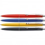 Długopis automatyczny SCHNEIDER Office, 1mm, 4szt., blister, niebieski, Długopisy, Artykuły do pisania i korygowania