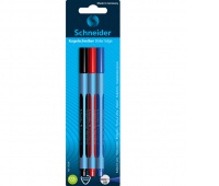 Długopis SCHNEIDER Slider Edge, XB 1,4mm, 3 szt., blister, mix kolorów
