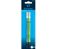 Ink Eraser SCHNEIDER Corry, with thin pen, 2 pcs, blister, color mix