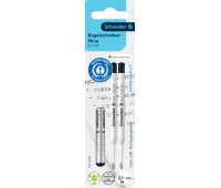 Pen refill eco 725 SCHNEIDER, M, 2 pcs, blister, black