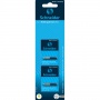 Cartridge 852 with pen tip SCHNEIDER 2x5, blister, blue