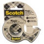 Office tape SCOTCH&reg; Magic&trade; (9-1915D), 66% plant-based adhesive, matte, 19mm, 15m, with dispenser, Office tapes, Small office accessories