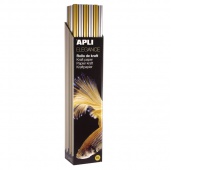 Gift paper APLI Kraft, 100x300cm, 70 g/m2, 1 pcs, silver/gold mix