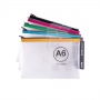 Handbag APLI Zipper Bag, A6, 168x125 mm, mix colors