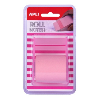 Self-adhesive block APLI, on roll, 50mmx8m, blister, pastel pink