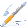Pióro kulkowe SCHNEIDER Base Ball, żółto-niebieski, Pióra, Artykuły do pisania i korygowania