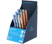 Fountain pens display SCHNEIDER Base, 12 pcs, color mix