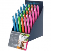 SIS Display Fountain pen, SCHNEIDER Wavy, 30 pcs, color mix