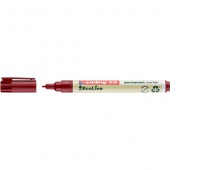 Marker permanentny e-25 EDDING ecoline, 1mm, czerwony