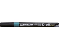 Oil Marker DONAU, 2,2mm, hanger, green