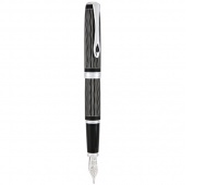 Pi&oacute;ro wieczne DIPLOMAT, F, Excellence A + Wave Guilloche, czarne