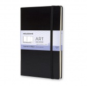 Album MOLESKINE Japanese L (13x21cm), accordion page sequence, hardcover, 48 pages, black