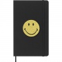 Notebook MOLESKINE L (13x21 cm), Smiley, lined, hardcover, 176 pages, box