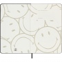 Notebook MOLESKINE L (13x21 cm), Smiley, lined, hardcover, 176 pages, box