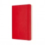 Notes MOLESKINE Classic L (13x21 cm), gładki, miękka oprawa, scarlet red, 400 stron, czerwony, Notatniki, Zeszyty i bloki