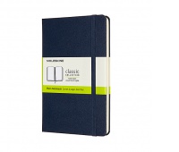 Notes MOLESKINE Classic M (11,5x18 cm), smooth, hardcover, sapphire blue, 208 pages, blue