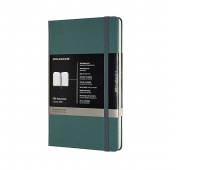 Notes MOLESKINE Professional L (13x21 cm), twarda oprawa, forest green, 240 stron, zielony