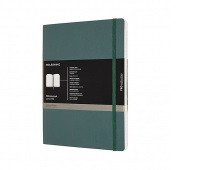 Notes MOLESKINE Professional XL (19x25 cm), miękka oprawa, forest green, 192 strony, zielony