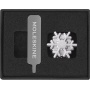 Pin MOLESKINE Snowflake, silver