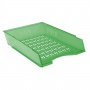 Desk drawer DONAU, 370x256x70mm, openwork, transparent green