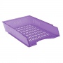 Desk drawer DONAU, 370x256x70mm, openwork, transparent purple