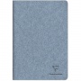 Notebook CLAIREFONTAINE Jeans&Cocoa, A4, 48 sheets, line, sewn spine, blue