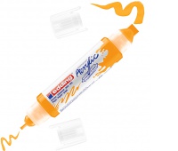 Acrylic marker 3D e-5400 EDDING, double, 2-3 mm, 5-10 mm, sunny yellow