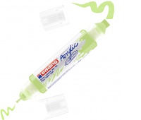 Marker akrylowy 3D e-5400 EDDING, podw&oacute;jny, 2-3 mm, 5-10 mm, pastelowa zieleń