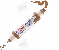Acrylic marker 3D e-5400 EDDING, double, 2-3 mm, 5-10 mm, hazel