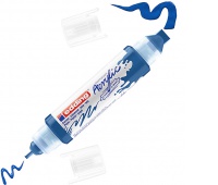 Acrylic marker 3D e-5400 EDDING, double, 2-3 mm, 5-10 mm, gentian blue