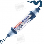 Acrylic marker 3D e-5400 EDDING, double, 2-3 mm, 5-10 mm, chic navy blue