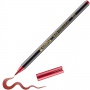 Pen with brush tip e-1340 EDDING, metallic red