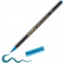 Pen with brush tip e-1340 EDDING, metallic blue