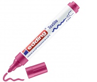 Marker tekstylny e-4500 EDDING, 2-3 mm, karminowy