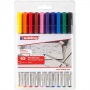 Thin pen e-89 EF EDDING, 0,3 mm, 10 pcs, color mix